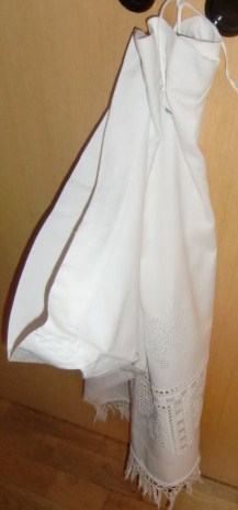 M660M Laundry bag in Hardanger stitching
