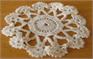 Crocheted doily View lV